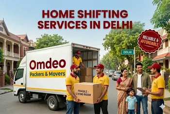 Home Shifting Services in Delhi | Omdeo