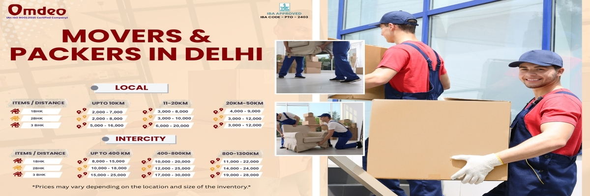 movers and packers in Delhi